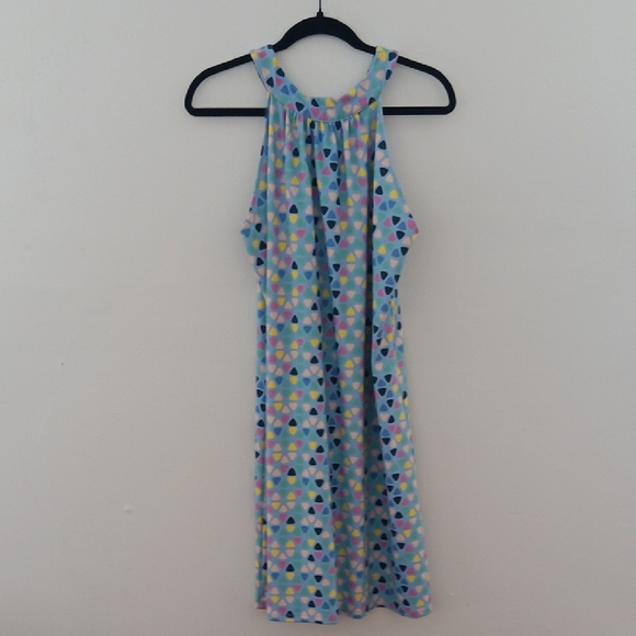 Colorful Geometric Pattern Dress - Picture 4 of 5